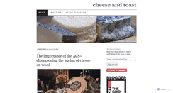 Desktop Screenshot of cheeseandtoast.com